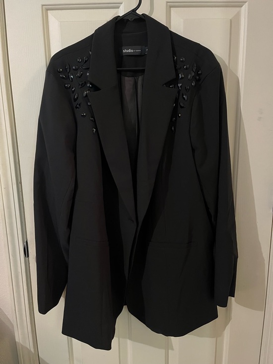 torrid Jackets & Blazers - torrid Black Embellished Women's Blazer